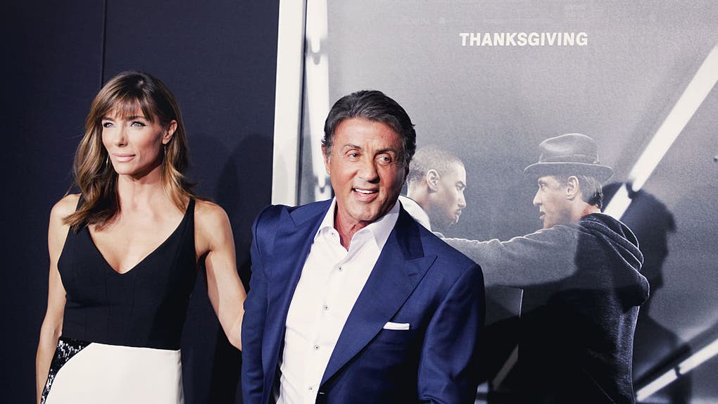 Jennifer Flavin and Sylvester Stallone