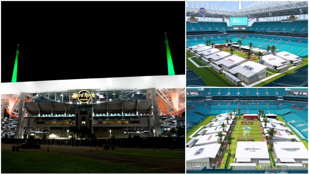 Hard Rock Stadium Paddock