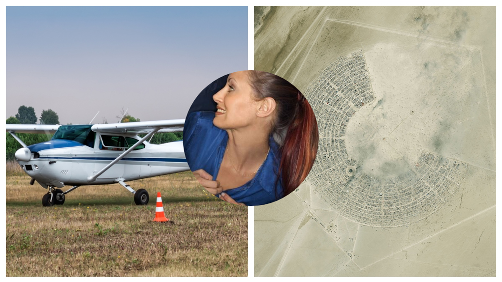 Influencer Delaney Eva Joins The Mile High Club With Her Boyfriend At Burning Man