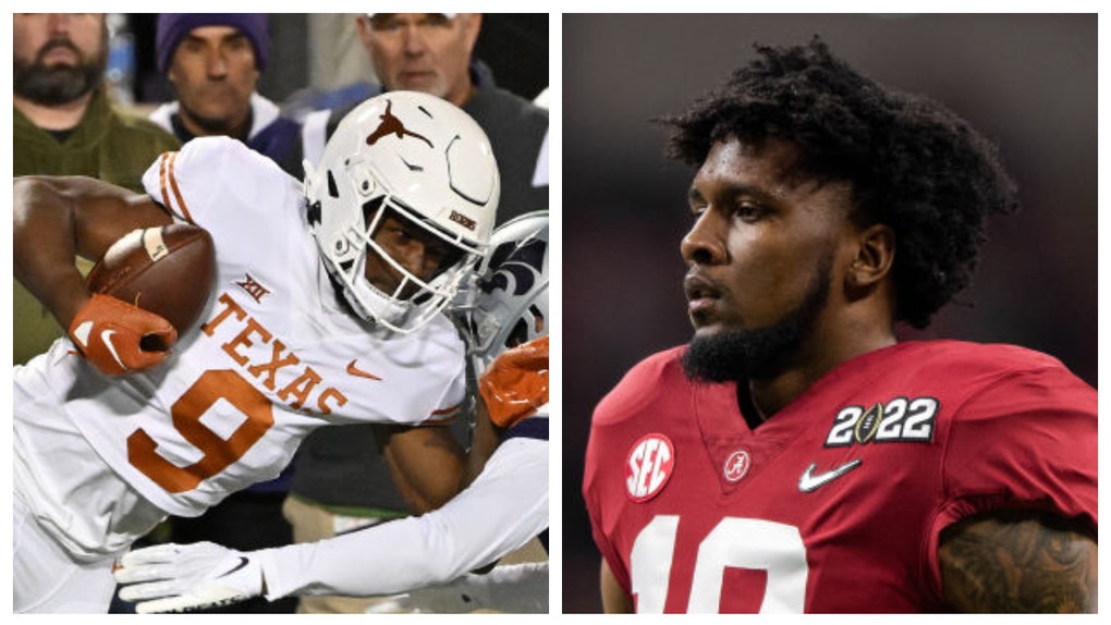 Tight end Jahleel Billingsley reportedly leaves the Texas Longhorns. (Credit: Getty Images)