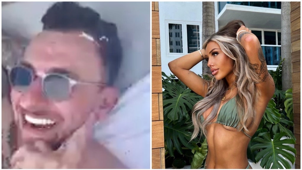 Bird poops on former NFL QB Johnny Manziel. (Credit: Instagram and TMZ Video)