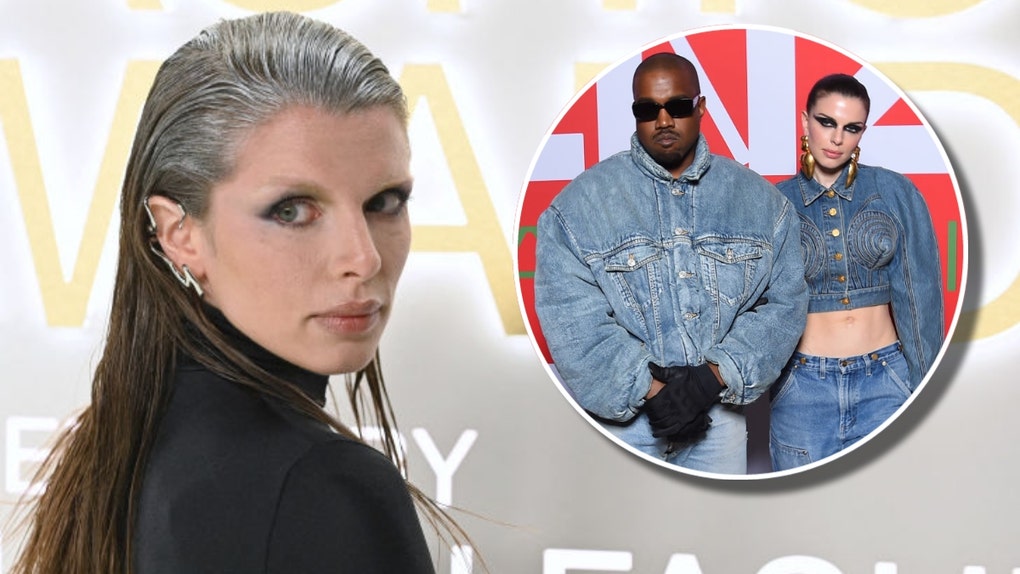 Julia Fox and Kanye West