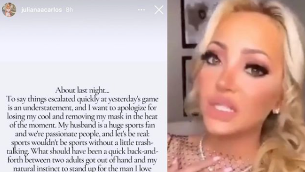 LeBron heckler Juliana Carlos apology