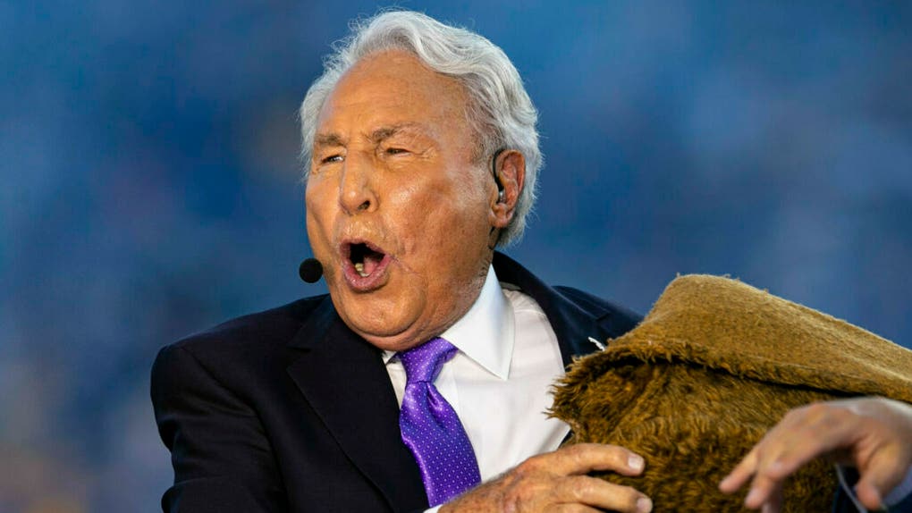 College GameDay host Lee Corse is out sick. (Photo by Mark Alberti/Icon Sportswire via Getty Images)