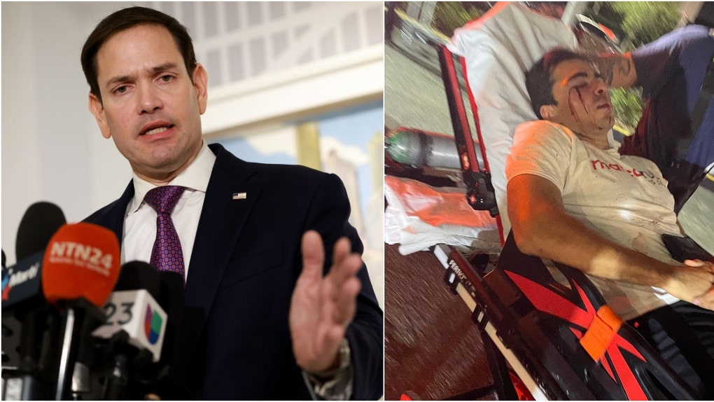 Marco Rubio and attack victim