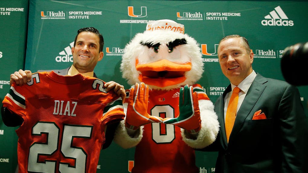 University of Miami Introduces Manny Diaz