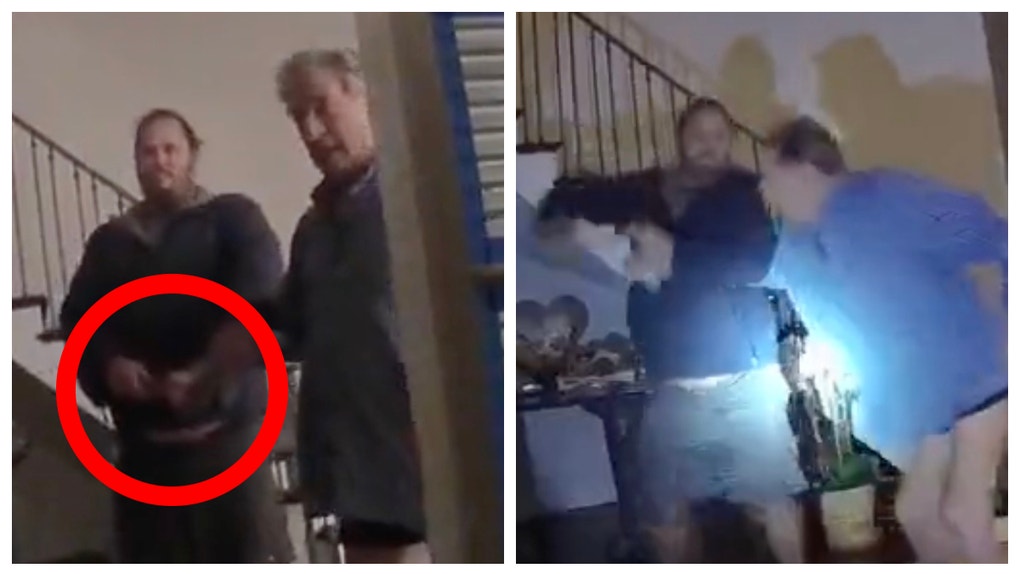 Paul Pelosi attack body camera video released. (Credit: Screenshot/Twitter Video https://twitter.com/greg_price11/status/1619020098894979072)