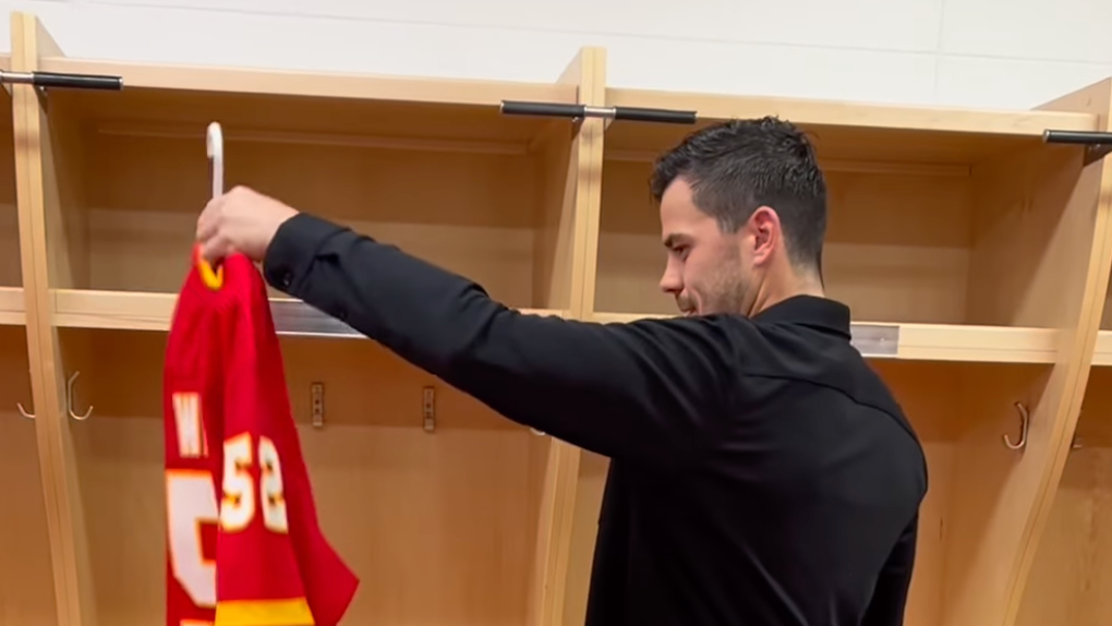 Calgary Flames Defenseman MacKenzie Weegar