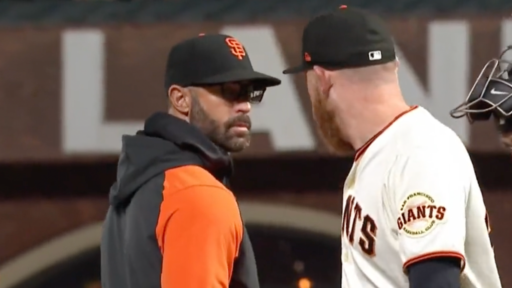 Giants Kapler and Littell