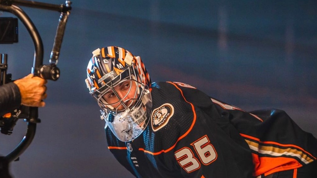 NHL Goalie Masks John Gibson