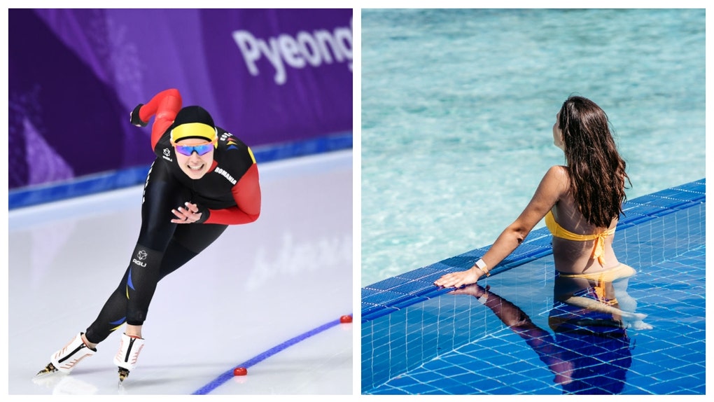 Speed Skater Turned Cyclist Alexandra Ianculescu Works On Her Tan Lines