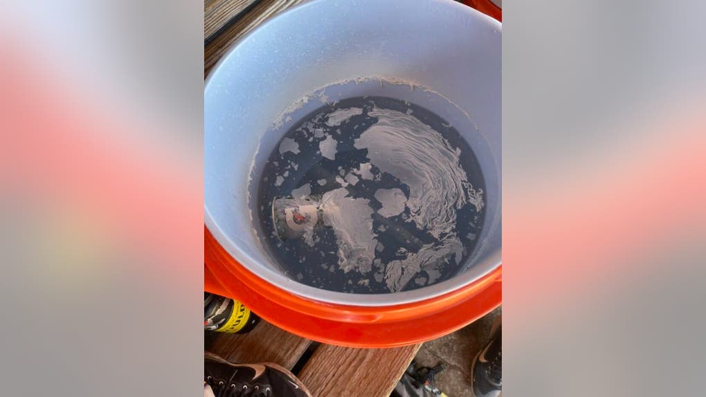 Substance allegedly in water