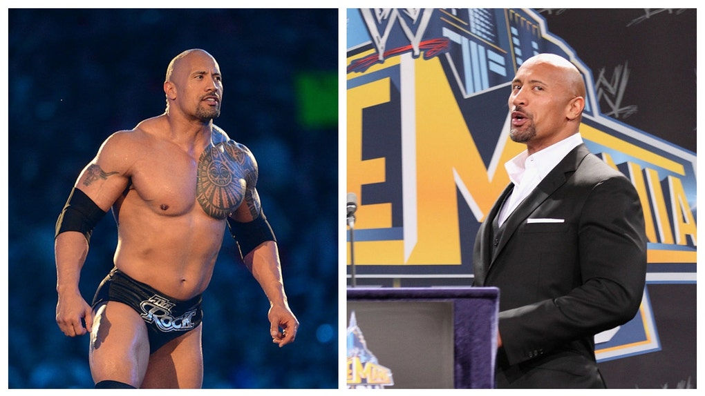 THE ROCK DWAYNE JOHNSON WWE