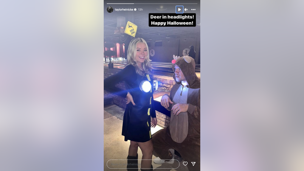 Taylor Heinicke Halloween costume