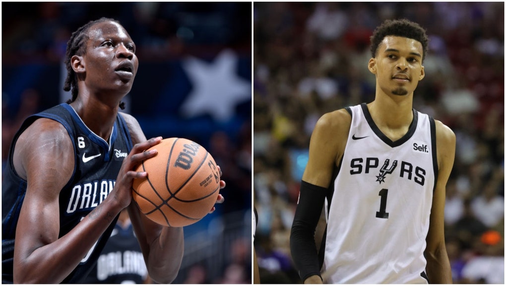 Victor Wembanyama and Bol Bol