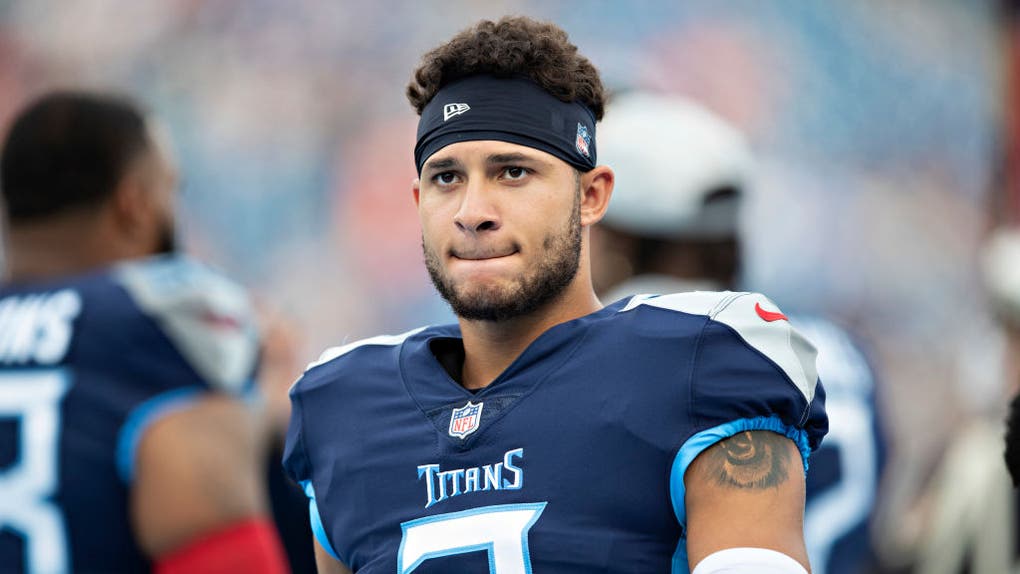 Caleb Farley of the Tennessee Titans