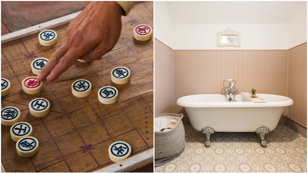Chinese Chess and Bathtub
