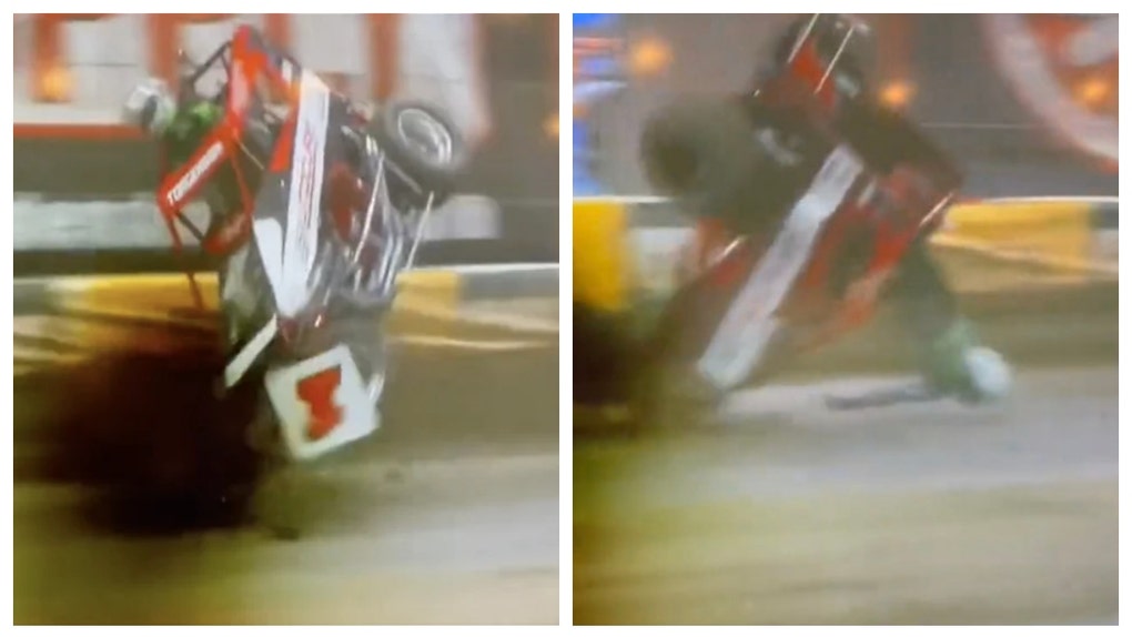 Chili Bowl driver Ashton Torgerson video.