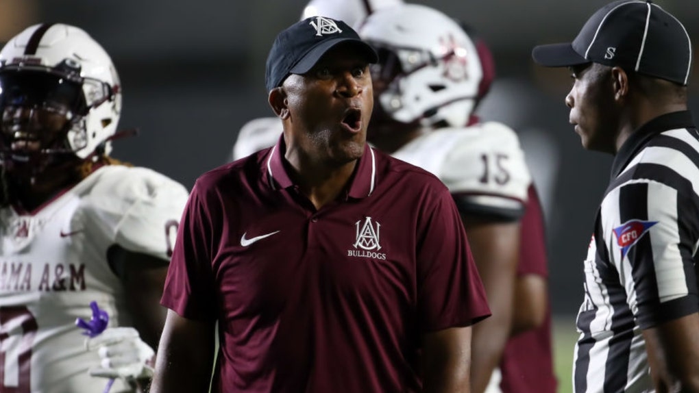 Alabama A&M head coacn Connell Maynor