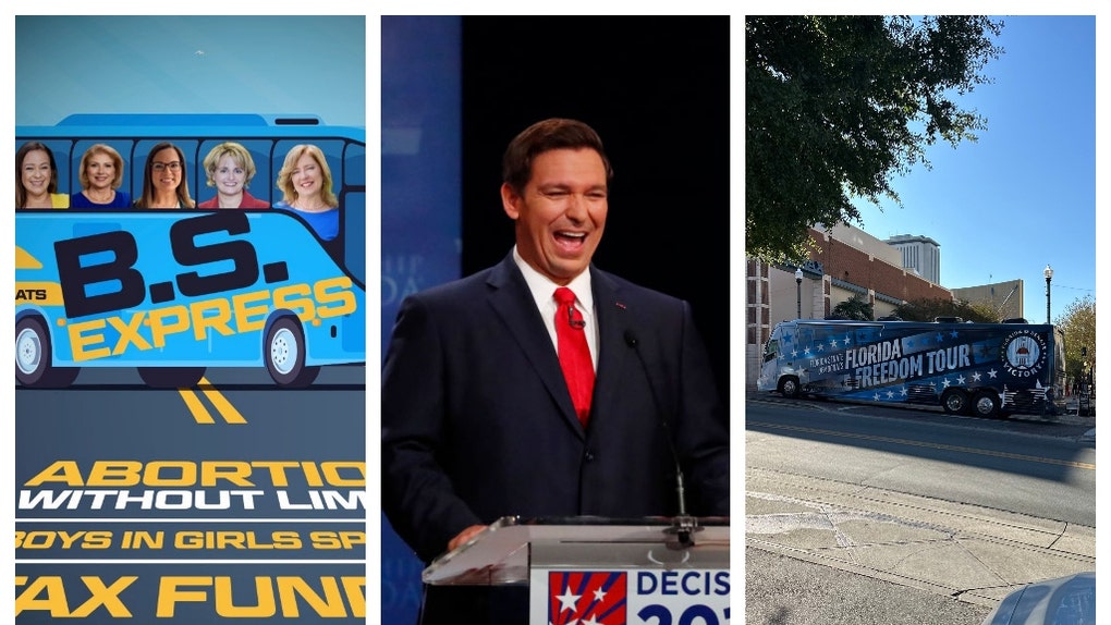 Ron DeSantis can't help but laugh at democrats.