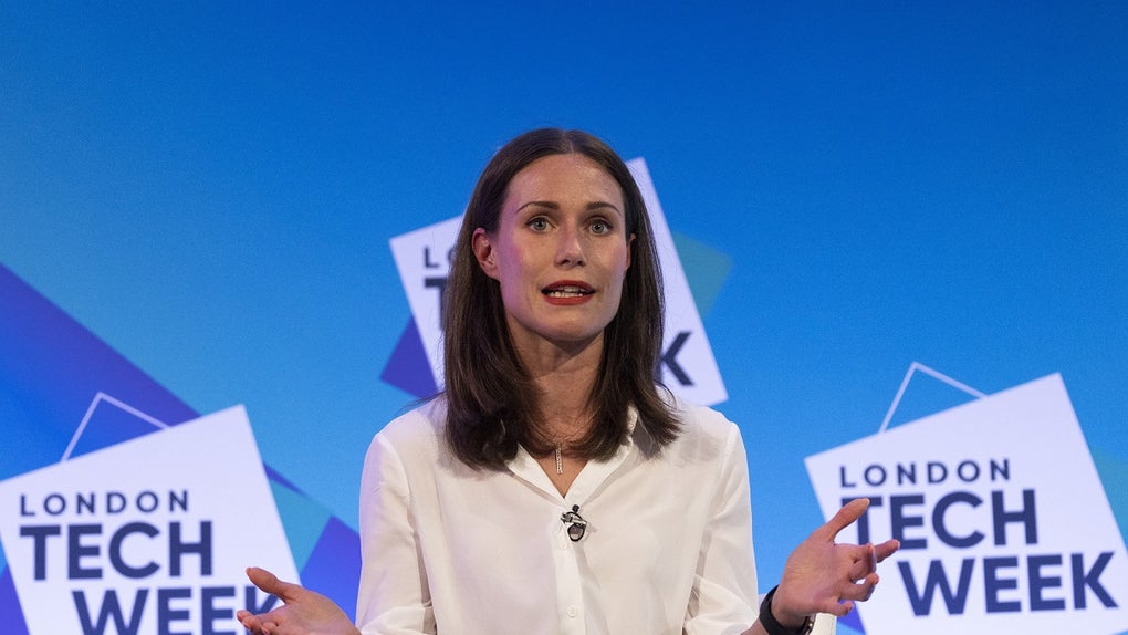 Former Finnish Prime Minister Sanna Marin Party