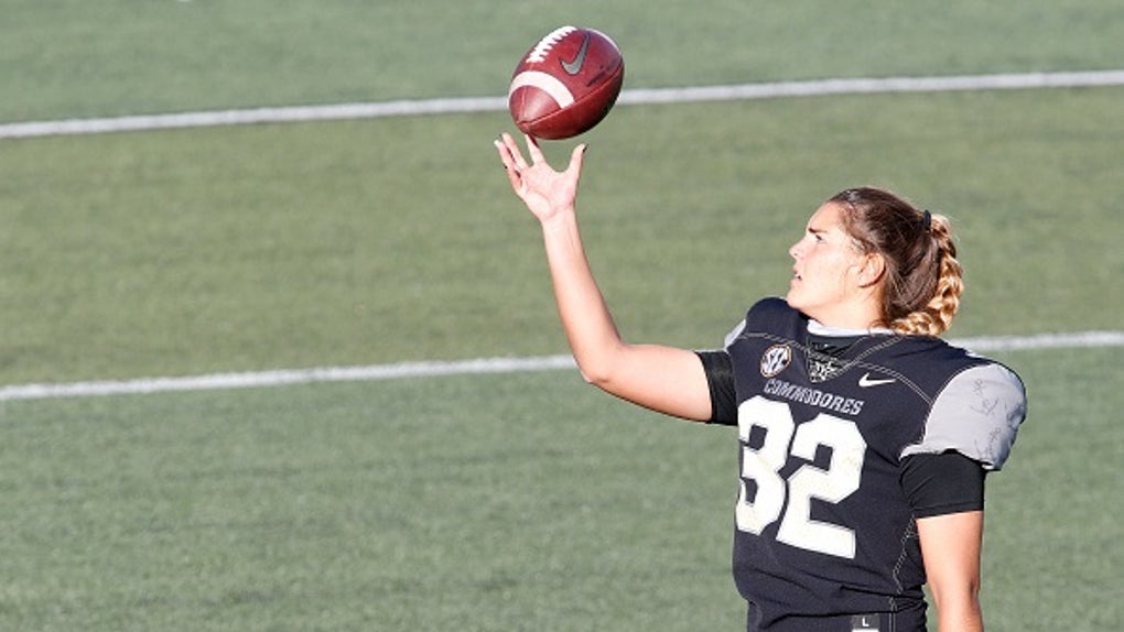 Vanderbilt Female Kicker