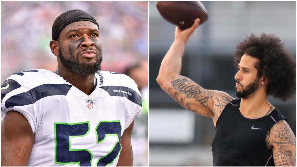 Terence Garvin and Colin Kaepernick