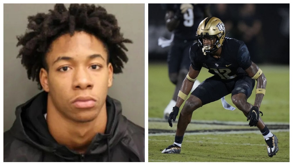 UCF player Justin Hodges arrested for home invasion.
