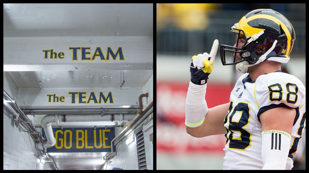 Former Michigan Star Talks Stadium Tunnel Controversy