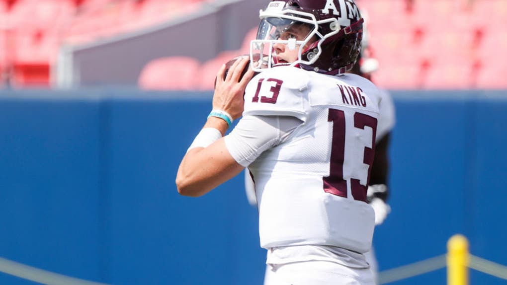 Texas A&M Aggies QB Haynes King named starter