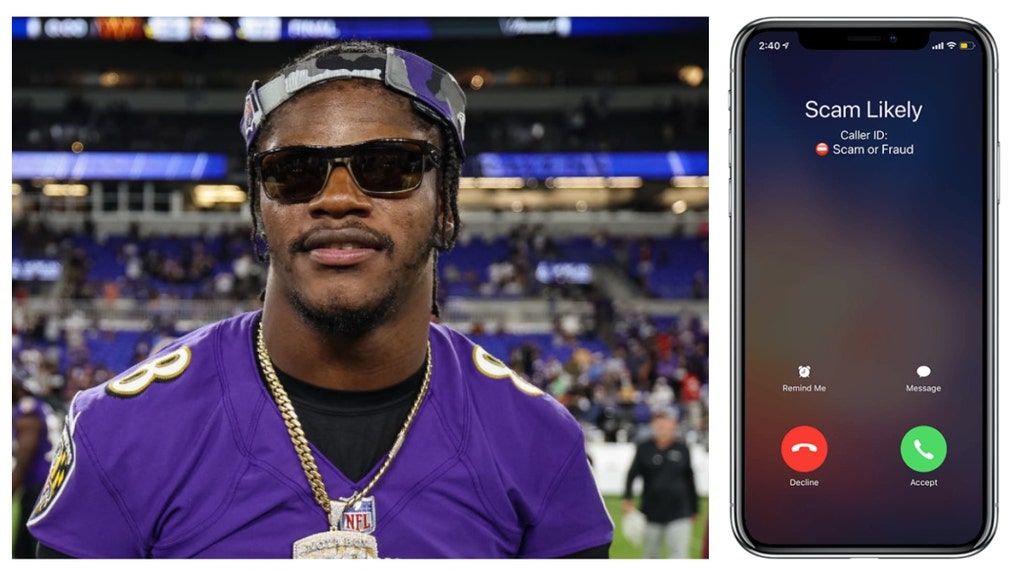 Ken Francis and Lamar Jackson.