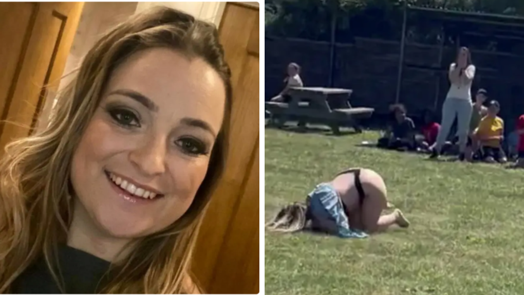 Mom In Thong Unintentionally Moons School Students