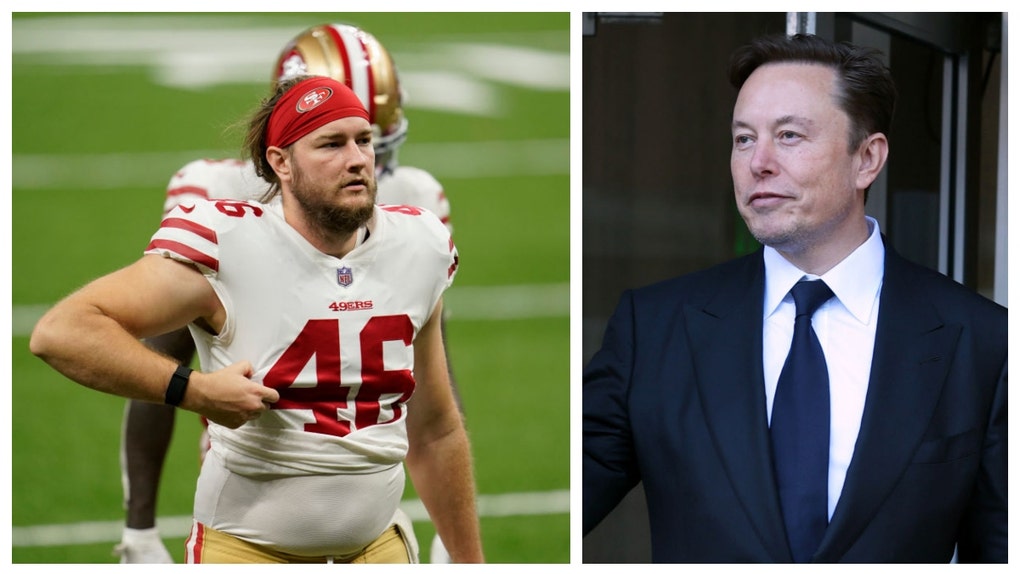 49ers long snapper Taybor Pepper calls out Elon Musk.