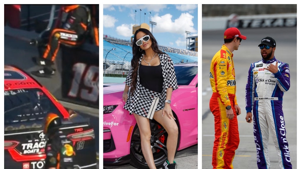Natti Natasha waved the green flag, Martin Truex Jr. nearly crushed a crew member, and Joey Logano has harsh words for Bubba Wallace.