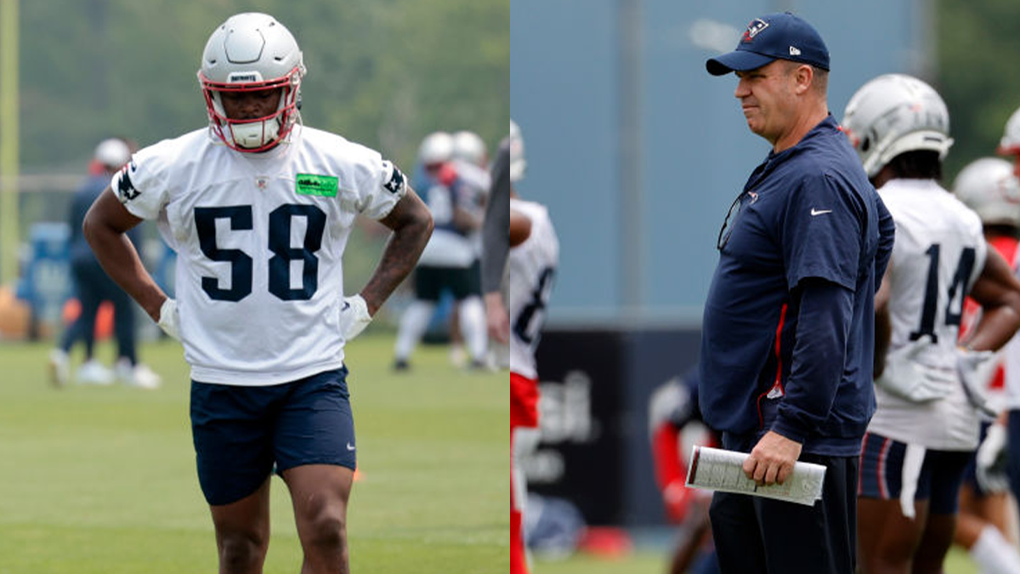new-england-patriots-training-camp-bill-obrien-kayshon-boutee-lsu-reaction-video