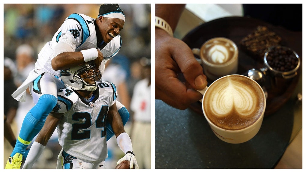 Josh Norman and Cam Newton.