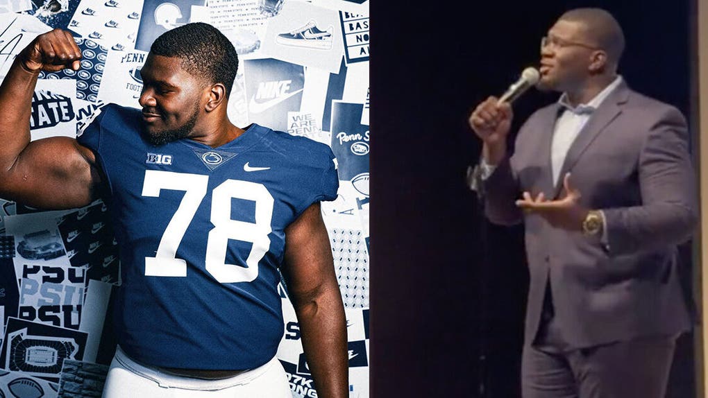penn-state-football-golden-israel-achumba-sing-singing-john-legend-cover