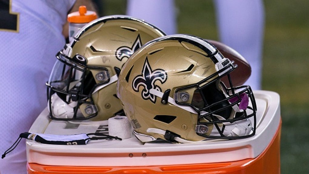 Saints Helmets