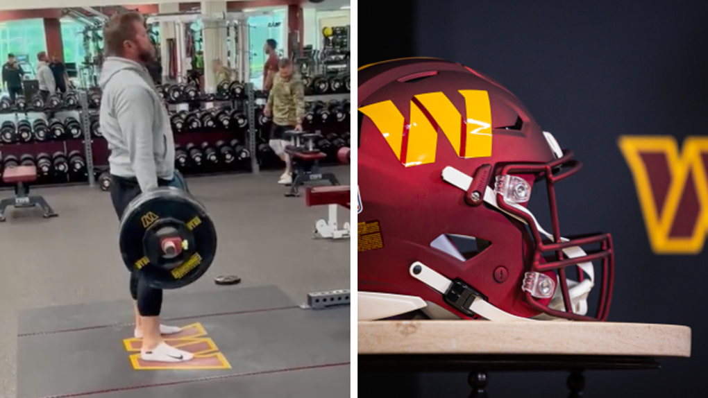 Scott Turner may not yet have Washington’s offense running on all cylinders, but he himself is already a well-oiled machine. On Thursday afternoon the Commanders’ offensive coordinator went viral after posting video of himself deadlifting the type of weight that’s usually reserved for running backs and tight ends. Turner, 39, can be seen impressively deadlifting 475 pounds from within the Commanders’ weight room. The lift took place on the same day Washington wrapped up a mandatory 3-day minicamp. Accompanying Turner’s dominant deadlift was the caption “All we know is WORK!!” What followed was an interesting new hashtag that either Turner, the Washington organization, or both, appear to be attempting to make a trend: #HTTC – “Hail To The Commanders”. And interesting, and likely unpopular, counter to Washington’s previous mantra: “Hail To The Redskins.” Just prior to and then throughout Turner’s lift, Metallica’s “Don’t Tread On Me” blared through the weight room speakers. Any viewers who were pushing plates in an air condition-less gym in the mid-90s clearly had to be impressed and inspired by Turner’s song of choice. View this post on Instagram A post shared by Washington Commanders (@commanders) *Note to the wives of those Washington fans entering their fourth decade on the planet out of shape and suddenly inspired – keep the Icy Hot close. In the event new quarterback Carson Wentz is unable to carry Washington to the postseason, Turner, the team’s OC since 2020, appears willing and able to carry the franchise on his back.