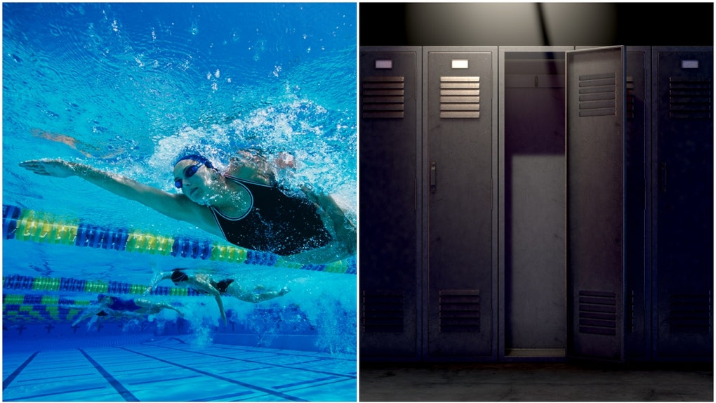 Swim Meet and Locker Room