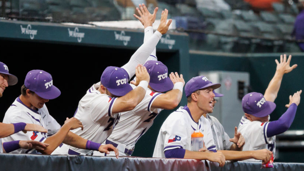 tcu-baseball-oral-roberts-college-world-series-balk-run-scored-controversy