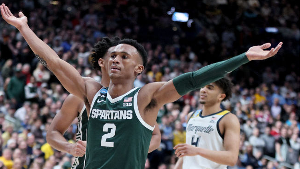 tyson-walker-michigan-state-tow-car-towed-march-madness