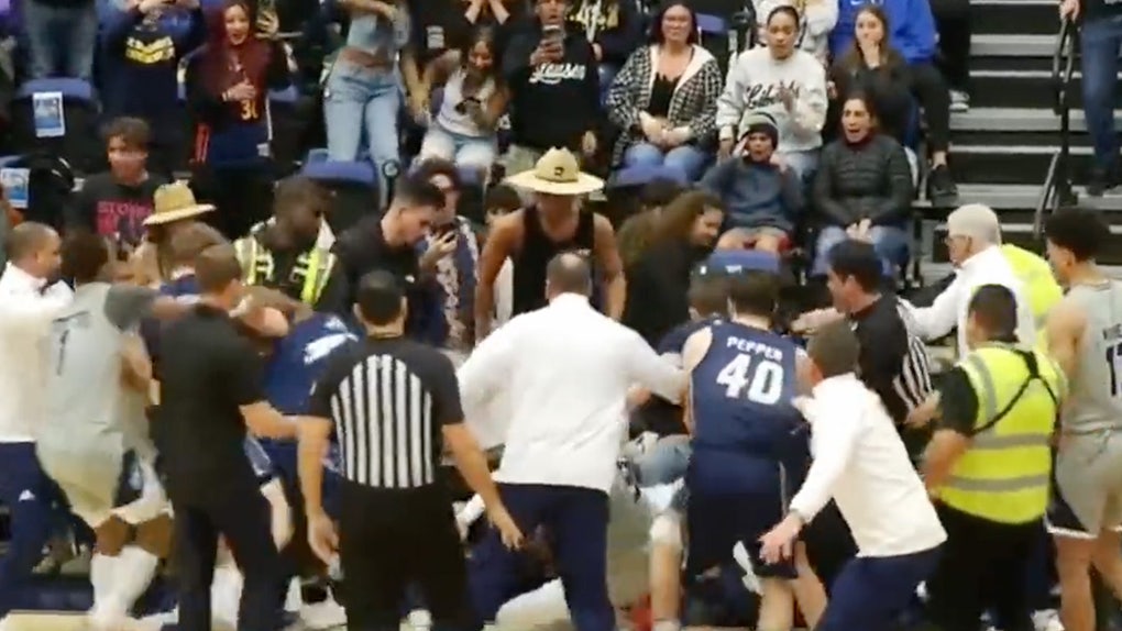 uc-davis-uc-santa-barbara-bench-clear-brawl-fight