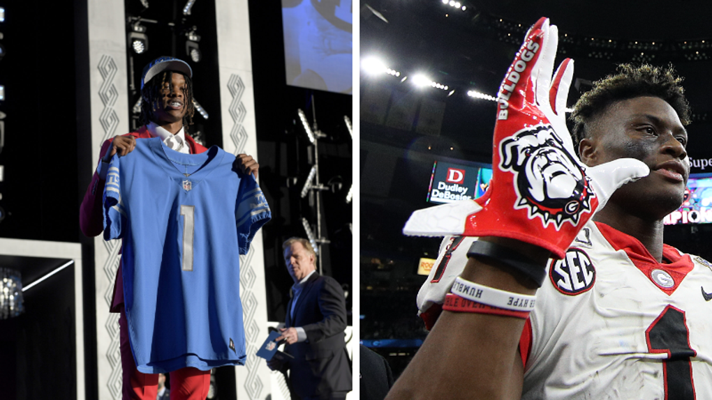 Williams holds Lions jersey, Pickens celebrates win over Baylor