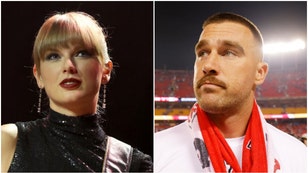 Travis Kelce and Taylor Swift reportedly are spending time together. (Credit: Getty Images)