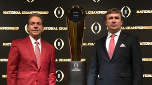 Nick Saban and Kirby Smart shared stories of secret golf outings, before they coach in the SEC Championship