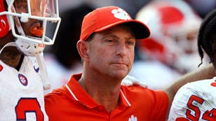 Clemson coach Dabo Swinney delivered an epic response to one fan on Monday night, who questioned his results while making $11.5 million
