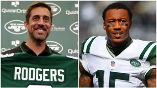Brandon Marshall teases NFL return to team up with Aaron Rodgers. (Credit: Getty Images)