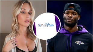 Le'Veon Bell is on OnlyFans because he wants to get closer to his fans. He spoke with Fox News Digital about joining the site. (Credit: Getty Images and Allie Rae)