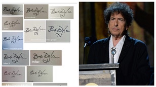 Bob Dylan fake autograph